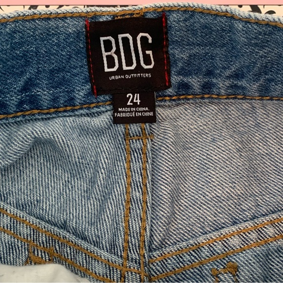 BDG High Rise Denim Shorts - Picture 5 of 6